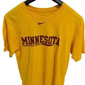 Nike Minnesota Golden Gophers Team Issued Shirt Loose Fit Size Large